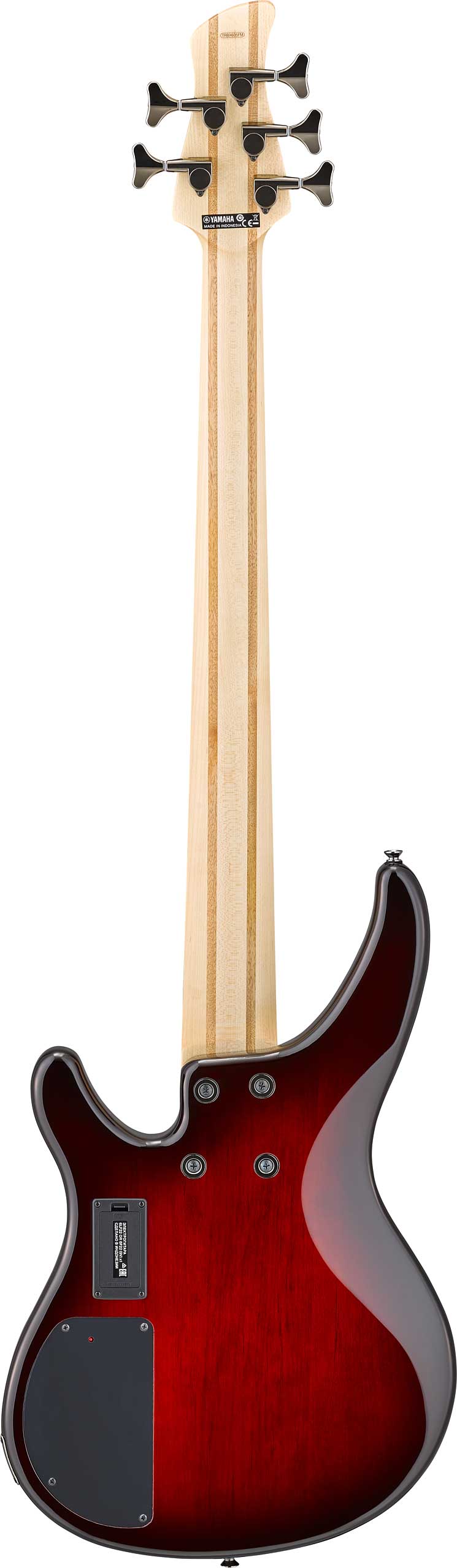 Yamaha TRBX605FM Dark Red Burst