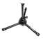 Gravity MS 3122 HDB Short Heavy Duty Microphone Stand with Folding Tripod Base Front View