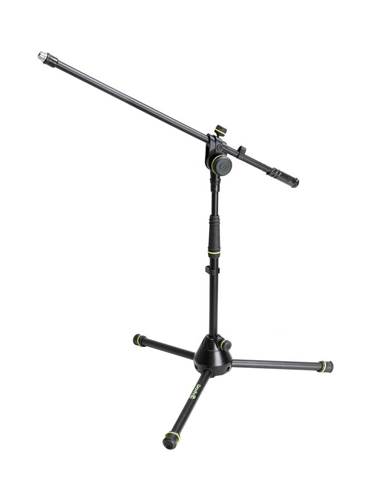 Gravity MS 4221 B Short Microphone Stand with Folding Tripod Base and 2-Point Adjustment Boom