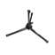 Gravity MS 4221 B Short Microphone Stand with Folding Tripod Base and 2-Point Adjustment Boom Front View