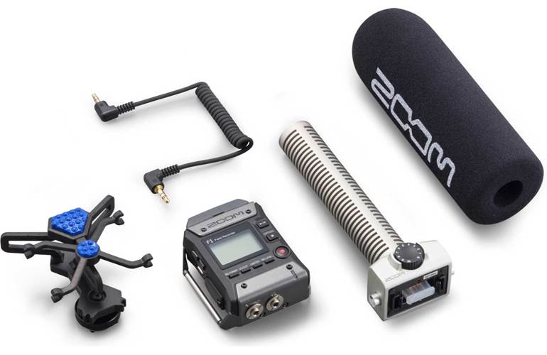 Zoom F1-SP Field Recorder with Shotgun Mic Zoom F1-SP Field Recorder with Shotgun Mic