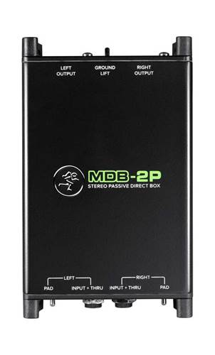 Mackie MDB-2P Stereo Passive DI Box