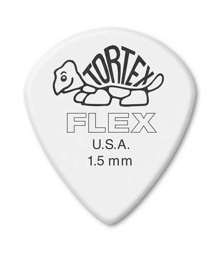 Dunlop 466P1.50 Tortex Flex Jazz III XL 1.5mm 12 Pack
