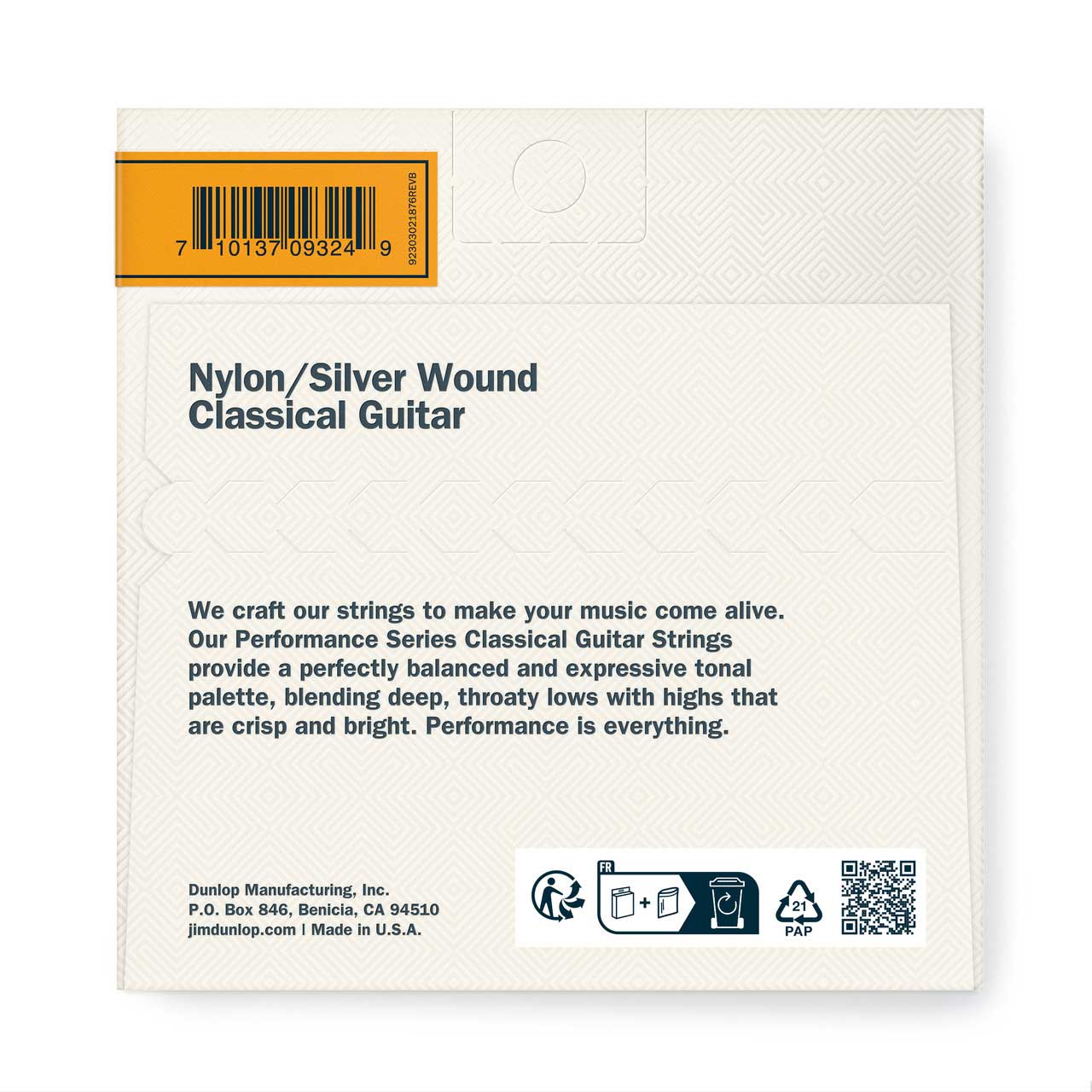 Dunlop DCV100NB Classical Nylon BE Normal Tension