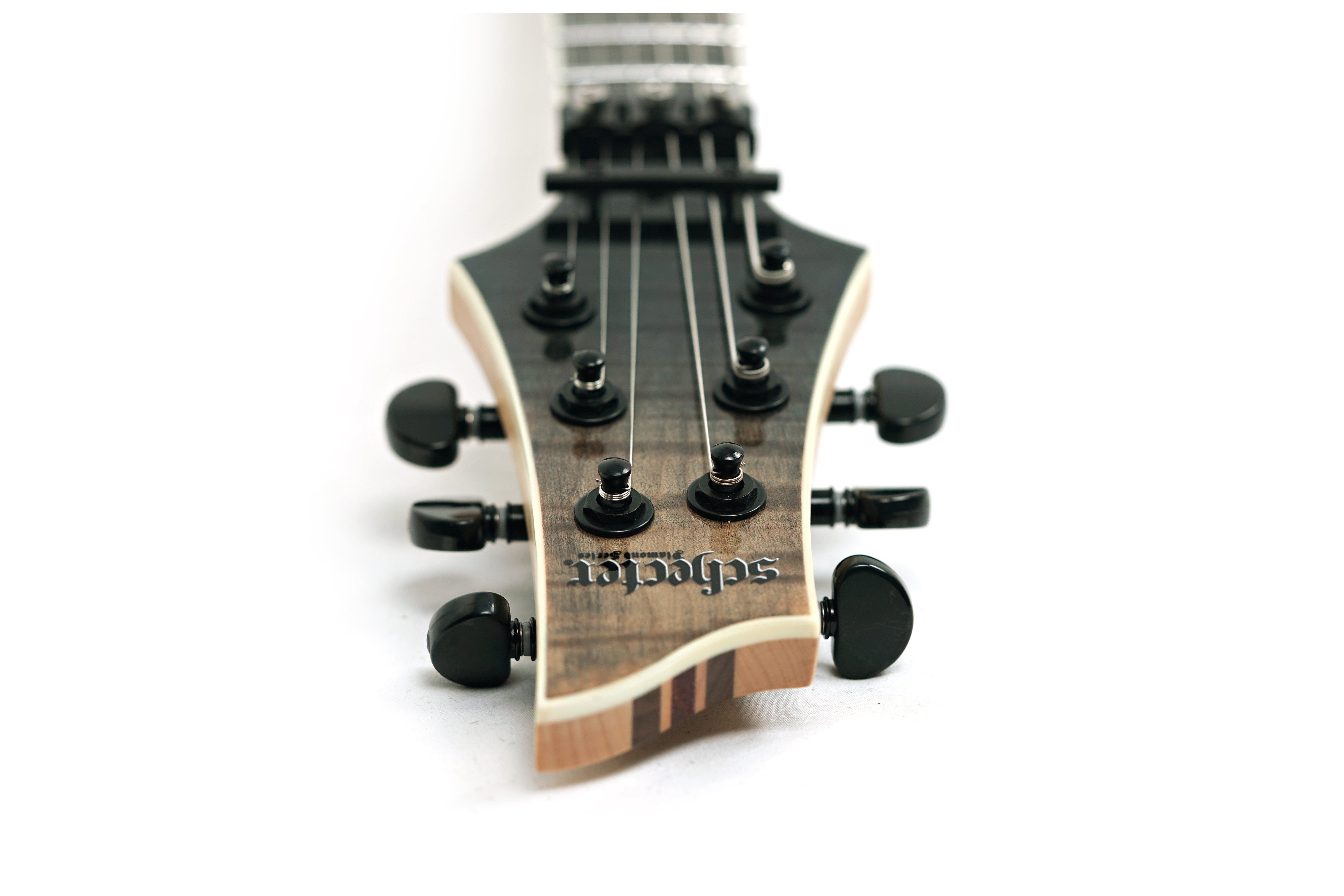 Schecter C-1 FR SLS Elite Black Fade Burst