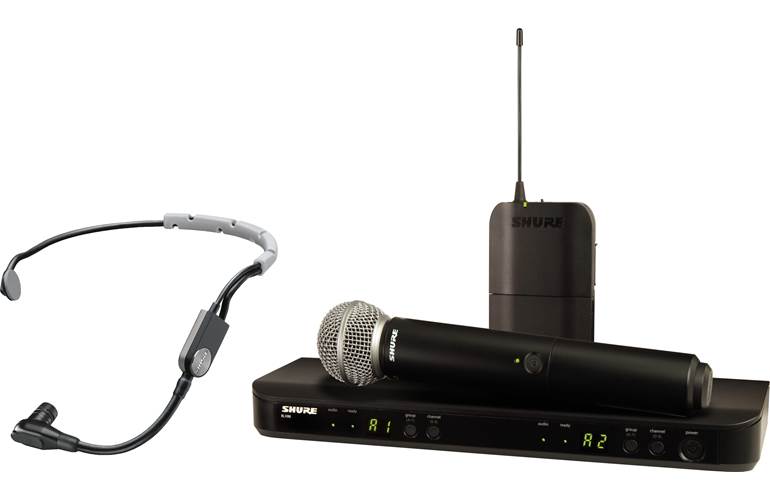 Shure BLX1288UK/SM35 Dual Wireless System with SM35 and SM58