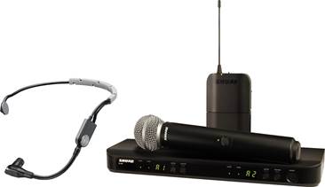 Shure BLX1288UK/SM35 Dual Wireless System with SM35 and SM58