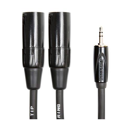 Roland 10Ft/3M Interconnect Minijack Dual Male XLR Stereo Cable Roland 10Ft/3M Interconnect Minijack Dual Male XLR Stereo Cable