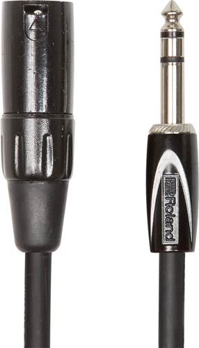 Roland 10Ft/3M Interconnect TRS - Male XLR Stereo Cable