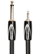 Roland 3ft/1m Interconnect Cable, 3.5mm(Mono)-1/4inch(Mono)