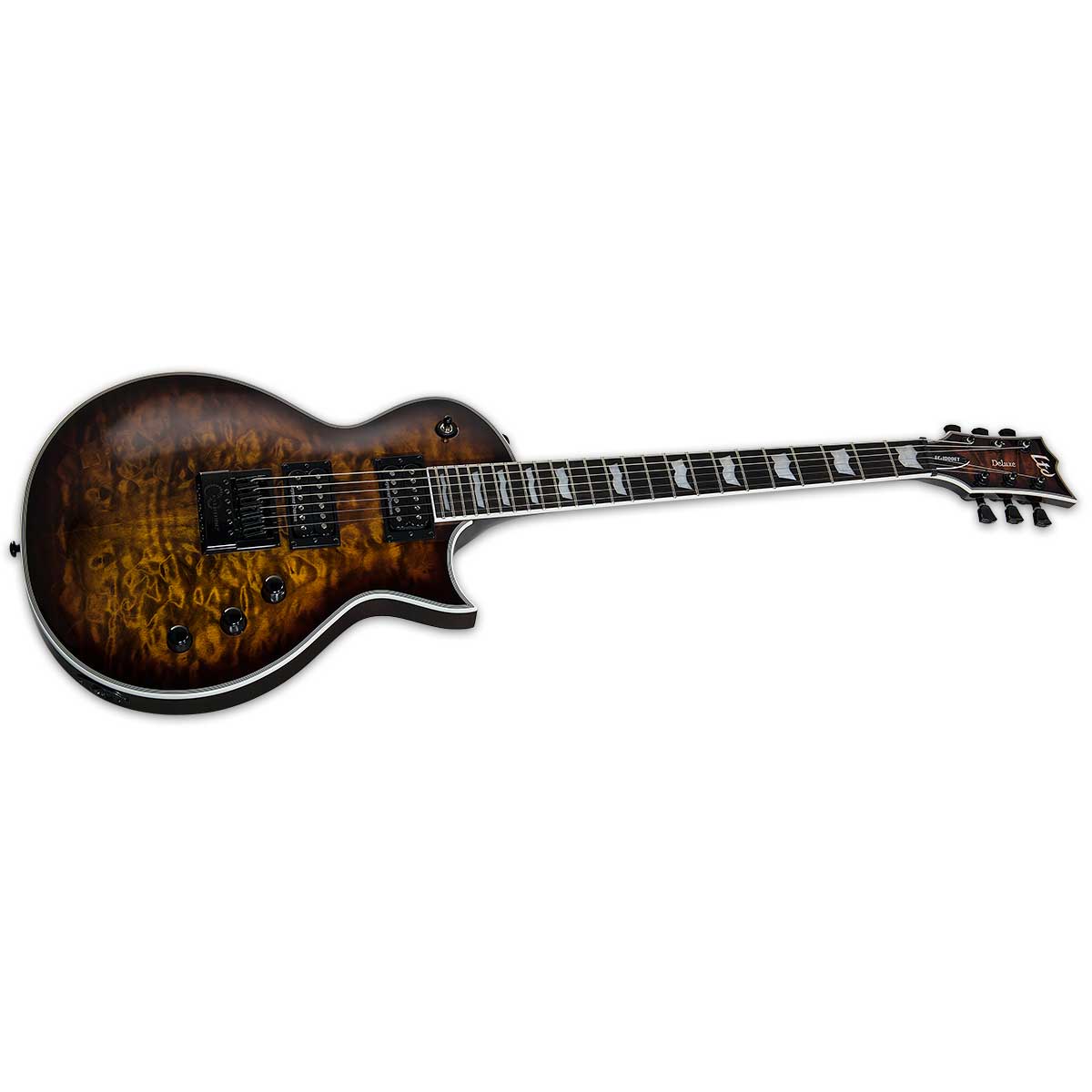 ESP LTD EC-1000 Evertune QM Dark Brown Sunburst | guitarguitar