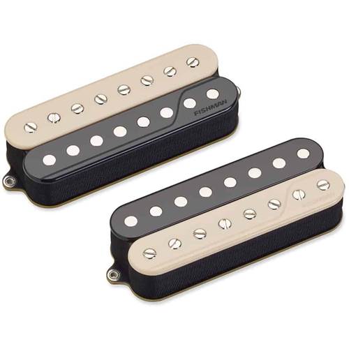 Fishman Fluence Classic Humbucker 8-String Open Core Zebra Set Fishman Fluence Classic Humbucker 8-String Open Core Zebra Set