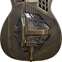 National Reso-Phonic T-14 Cutaway Brass Body Antique Brass Finish with Pickup #24329 