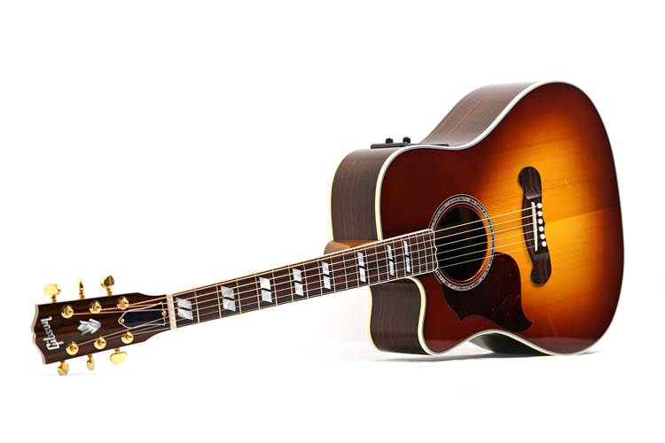 Gibson Songwriter Cutaway Rosewood Burst Left Handed #21504081 Gibson Songwriter Cutaway Rosewood Burst Left Handed #21504081
