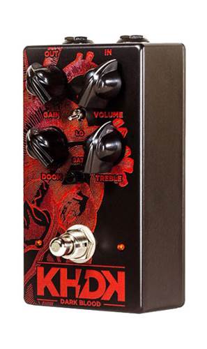 KHDK Electronics Dark Blood Kirk Hammett Signature Distortion KHDK Electronics Dark Blood Kirk Hammett Signature Distortion