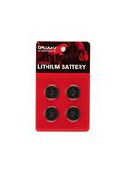 D'Addario Planet Waves Lithium CR2032 Battery 4-Pack