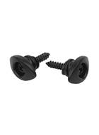 D'Addario Planet Waves Elliptical End Pins Black