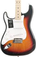 Fender Player Stratocaster 3 Colour Sunburst Maple Fingerboard Left Handed (Ex-Demo) #MX20146586