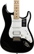 Fender Player Strat HSS Black Maple Fingerboard (Ex-Demo) #MX20142452