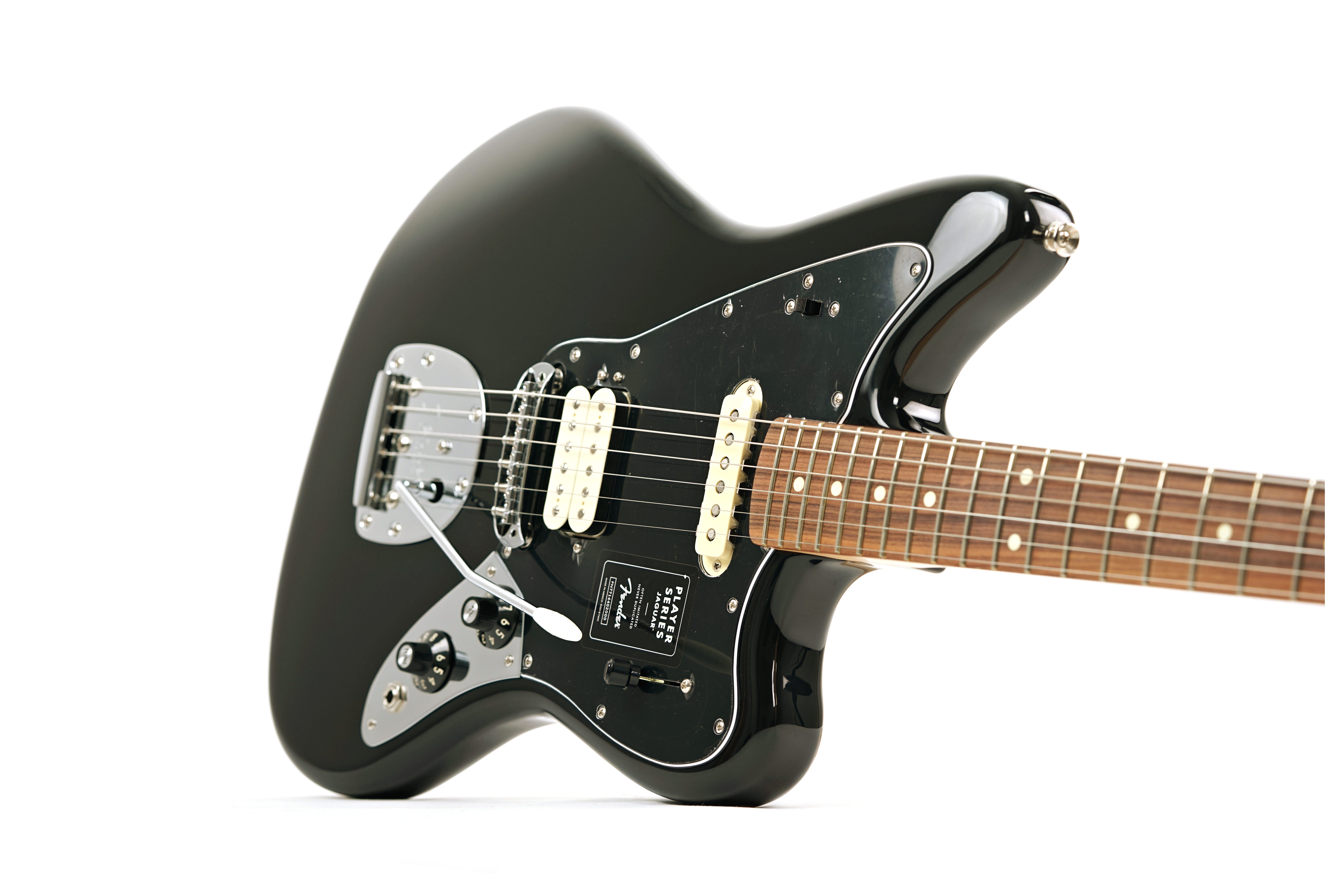Fender Player Jaguar Black Pau Ferro Fingerboard