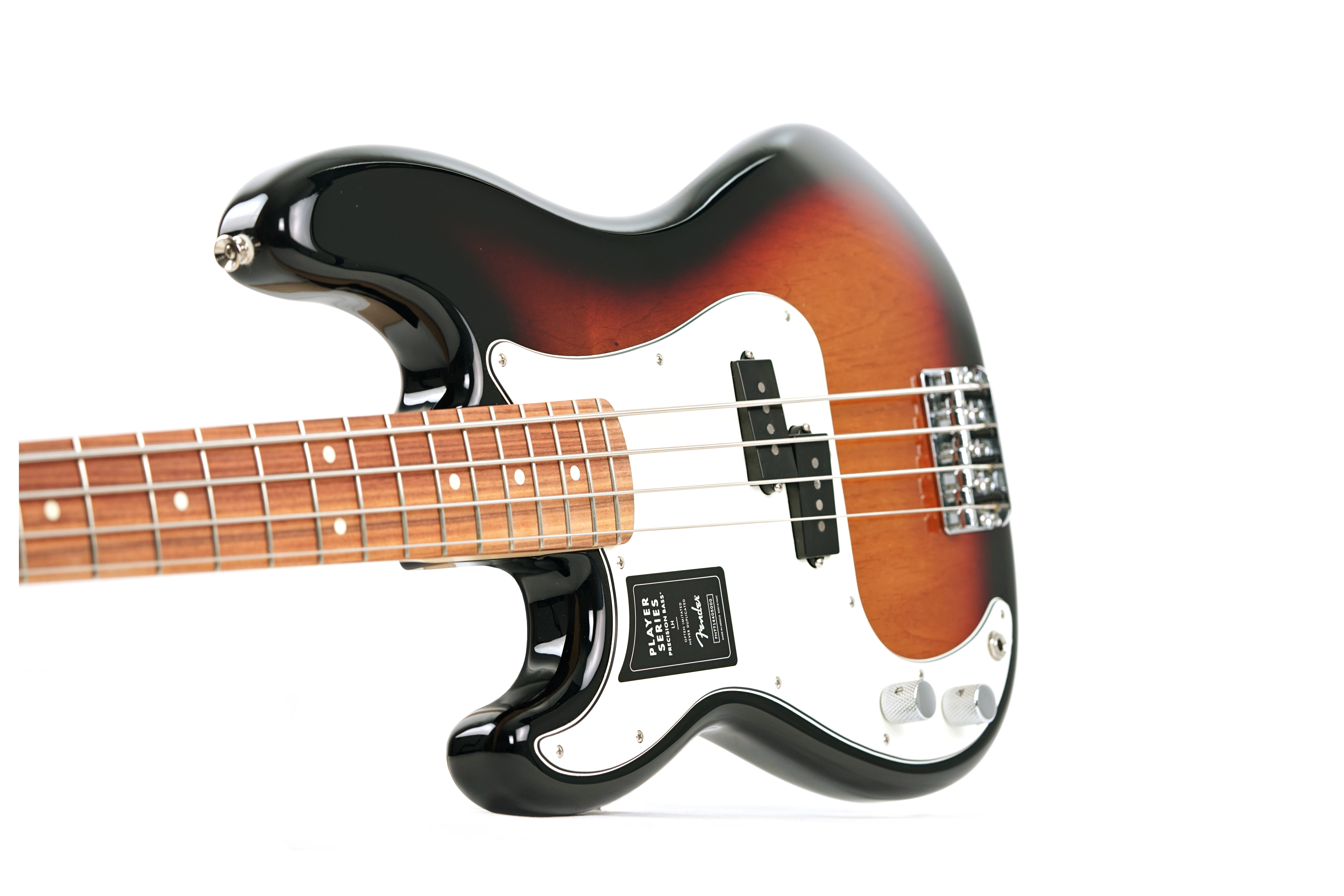 Fender Player Precision Bass 3-Colour Sunburst Pau Ferro Fingerboard Left Handed