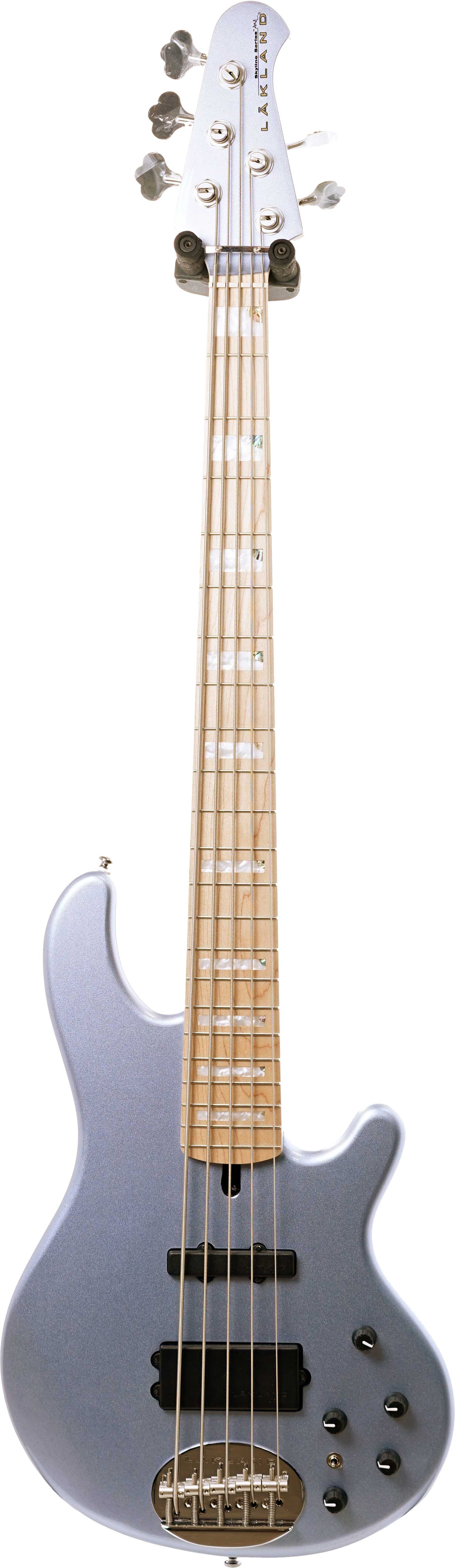 Lakland Skyline Limited Edition 55-02 Custom Ice Blue Metallic Maple Fingerboard