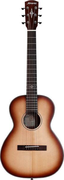 Alvarez Delta DeLiteE Mini Blues Travel Guitar with Pickup