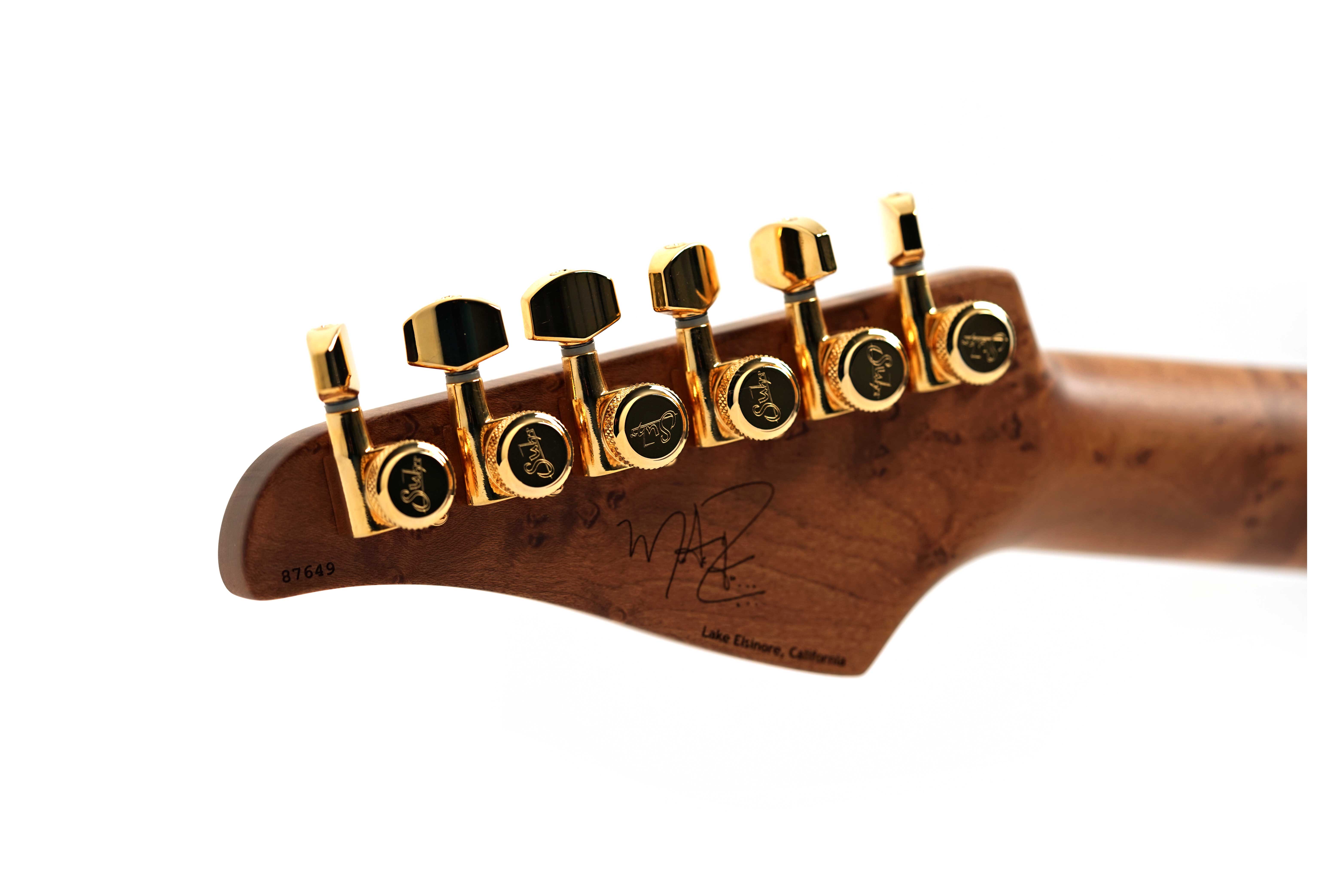 Suhr Mateus Asato Signature Series Classic S Black #87649