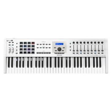 Arturia Keylab 61 MKII USB Controller Keyboard (White)