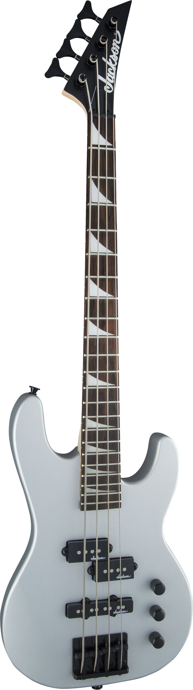 Jackson JS1X CB Minion Short Scale Bass Satin Silver