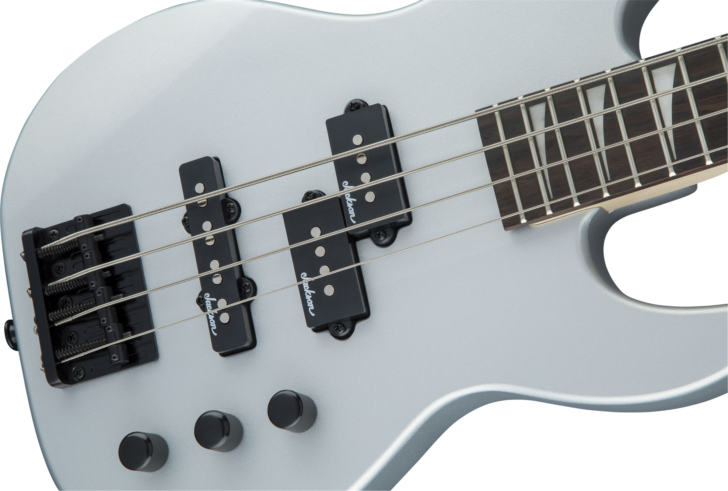Jackson JS1X CB Minion Short Scale Bass Satin Silver