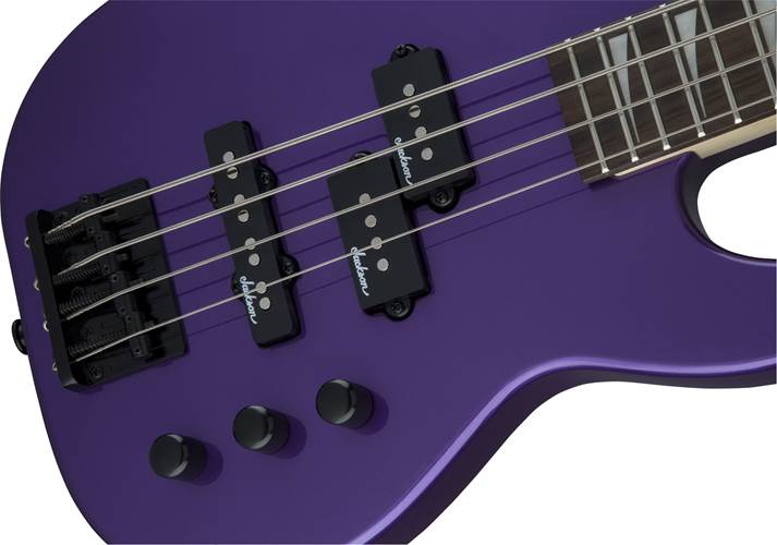 Jackson JS1X CB Minion Short Scale Bass Pavo Purple Jackson JS1X CB Minion Short Scale Bass Pavo Purple
