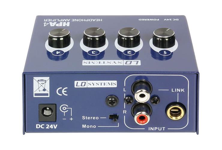 LD Systems HPA4 Headphone Amp LD Systems HPA4 Headphone Amp