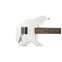 Suhr Classic S Olympic White HSS Rosewood Fingerboard #85658 Front View