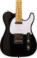 G&L Tribute ASAT Classic Gloss Black White Pickguard Maple Fingerboard (Ex-Demo) #201016570