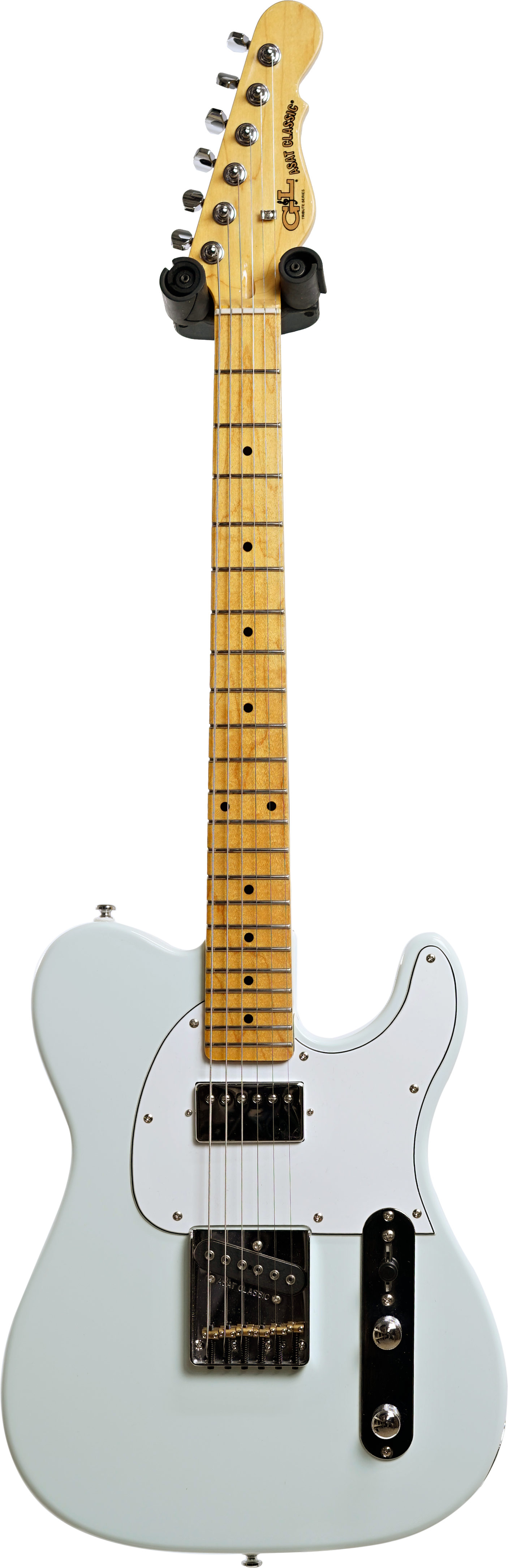 G&l tribute asat classic bluesboy electric guitar maple fingerboard online sonic blue