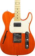 G&L Tribute ASAT Classic Bluesboy Semi-Hollow Clear Orange Cream Pickguard Maple Fingerboard (Ex-Demo) #201016574