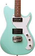 G&L Tribute Fallout Mint Green White Pickguard Brazilian Cherry (Ex-Demo) #200512251