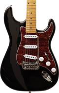 G&L Tribute Legacy Gloss Black Tortoise Pickguard Maple Fingerboard (Ex-Demo) #20100937