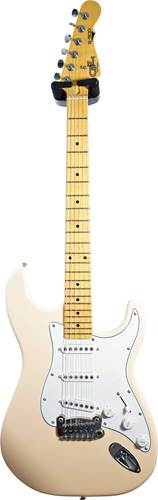 G&L Tribute S-500 Vintage White White Pickguard Maple Fingerboard (Ex-Demo) #201010963