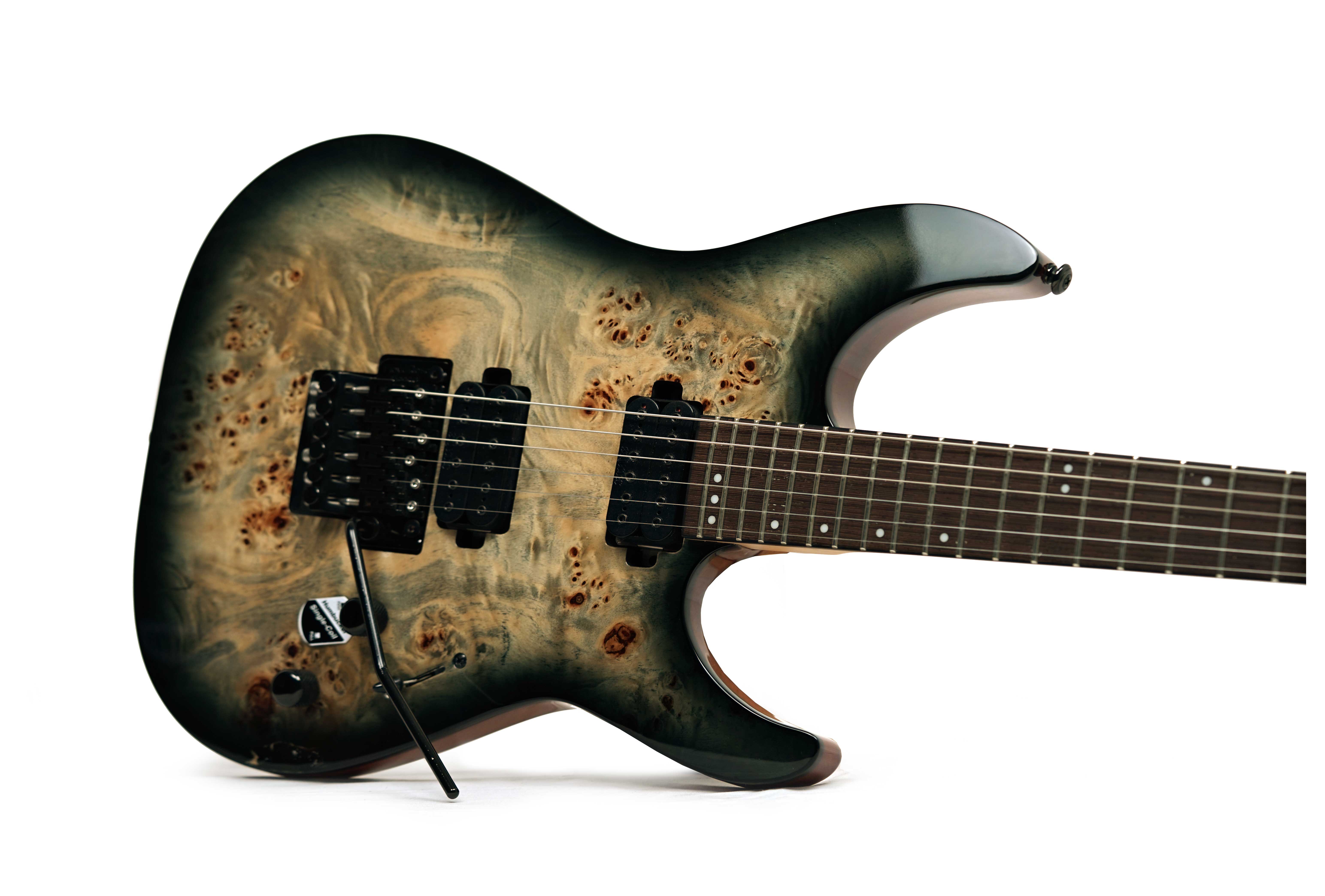 Schecter C-6 FR Pro Floyd Charcoal Black (Ex-Demo) #IW21063528