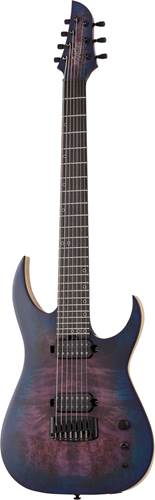 Schecter Keith Merrow KM-7 MK-III Artist Blue Crimson