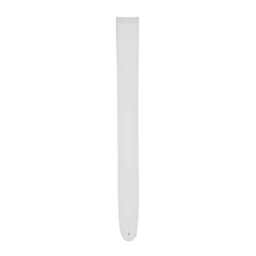 D'Addario Planet Waves Basic Leather Guitar Strap White D'Addario Planet Waves Basic Leather Guitar Strap White