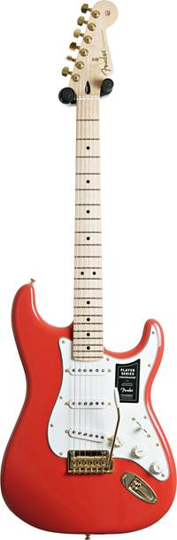 Fender FSR Tribute Stratocaster Fiesta Red guitarguitar exclusive (Ex-Demo) #MX22143240