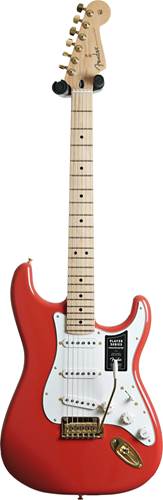 Fender FSR Tribute Stratocaster Fiesta Red guitarguitar exclusive (Ex-Demo) #MX22145279