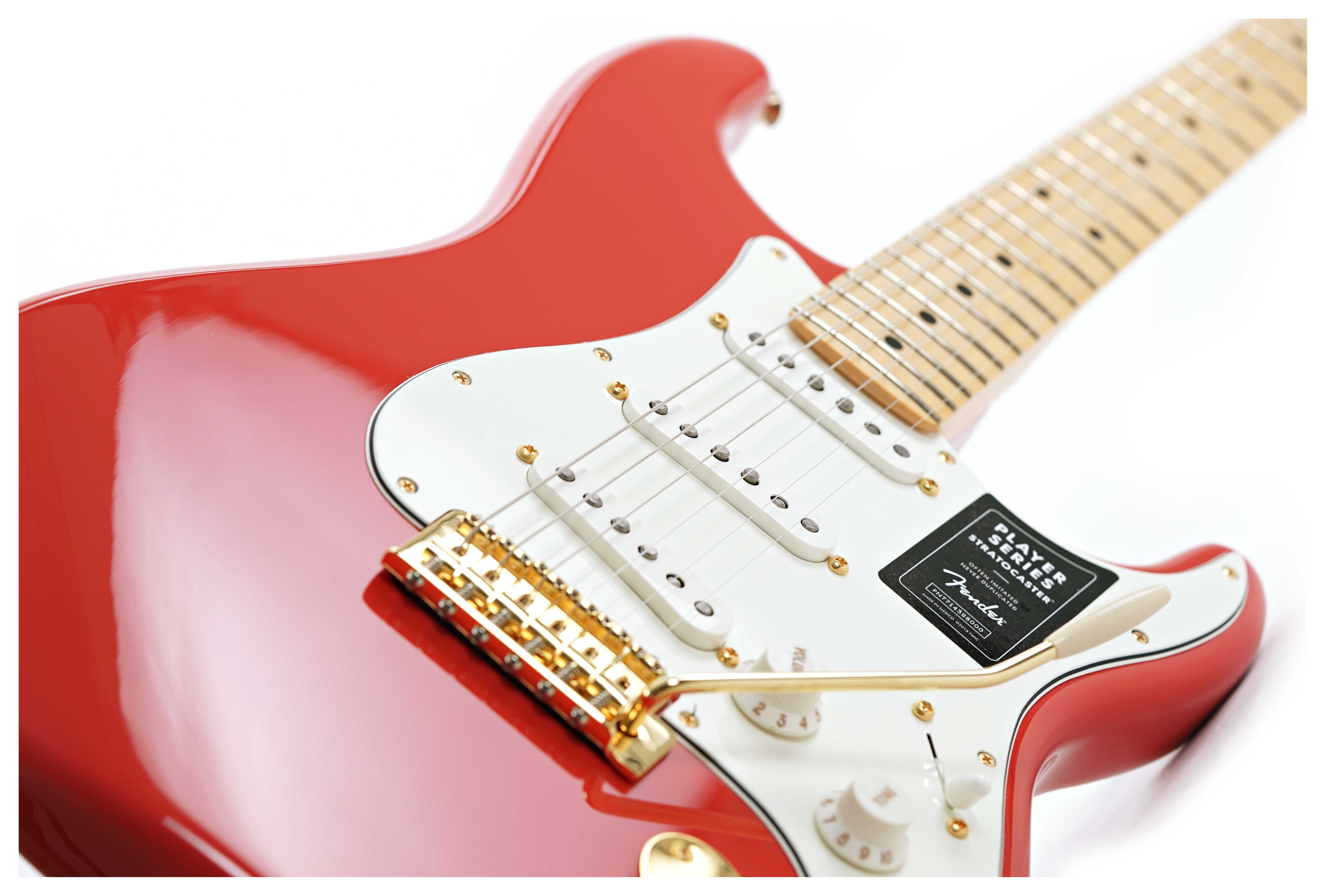 Fender FSR Tribute Stratocaster Fiesta Red (Limited Edition 