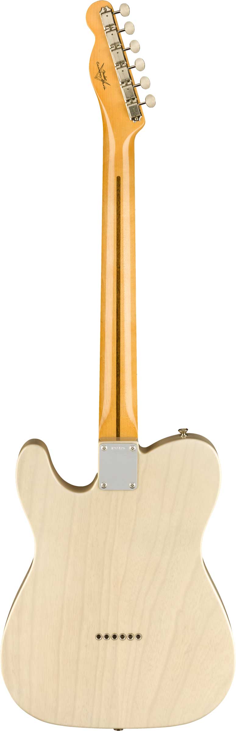 Fender Custom Shop Vintage Custom 1958 Top-Load Telecaster NOS Maple  Fingerboard Aged White Blonde