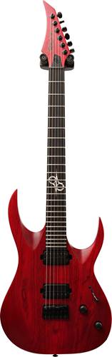 Solar Guitars A2.6TBR Trans Blood Red Matte (Ex-Demo) #IW20030300