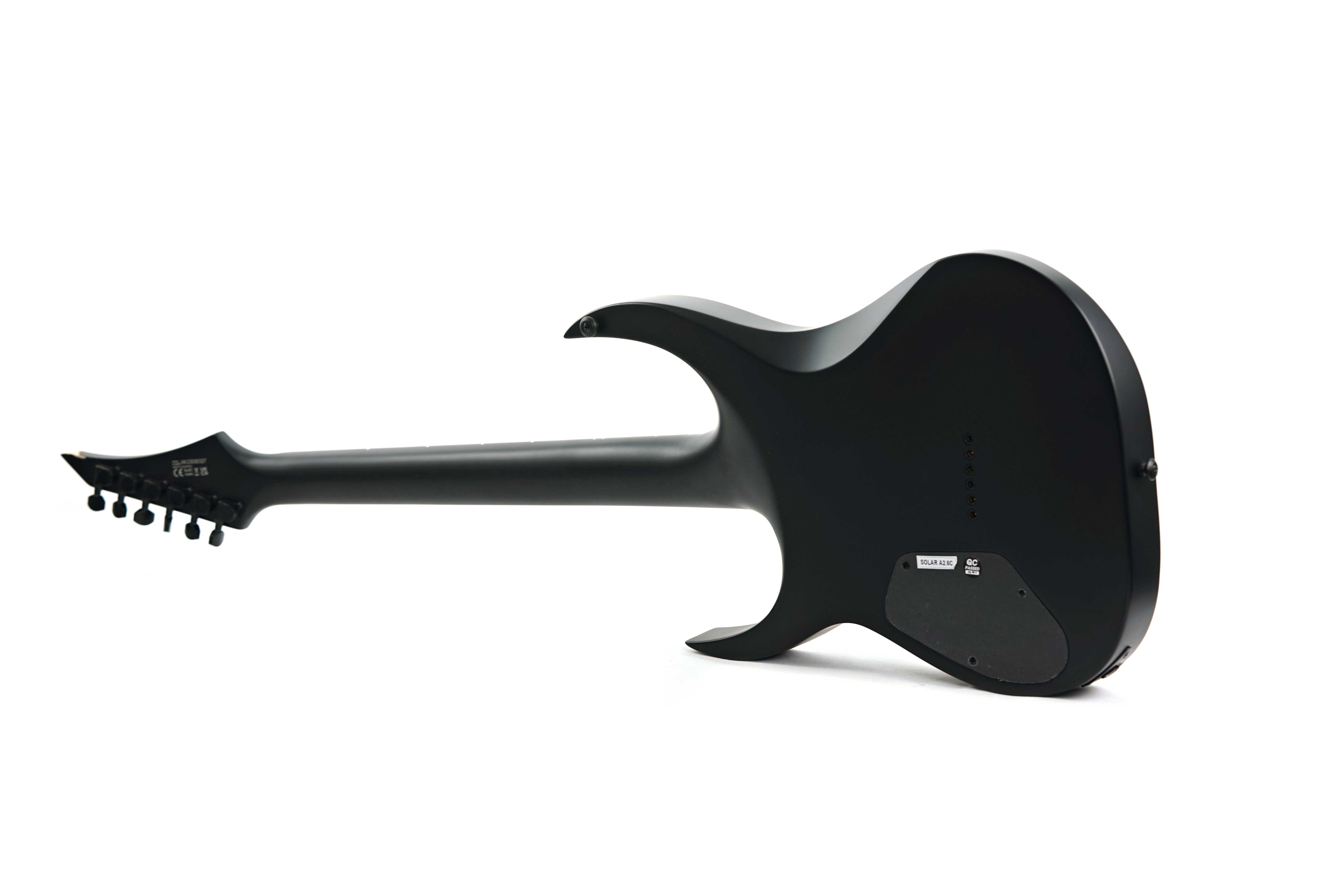 Solar Guitars A2.6C (G2) Carbon Black Matte (Ex-Demo) #IW23030327