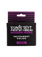 Ernie Ball Wonder Wipe Instrument Polish 6-Pack